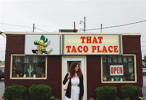Charming magic town taco place